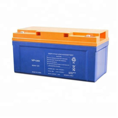 Longue durée de vie 65AH batterie d'onduleur batterie au plomb-acide à vendre
