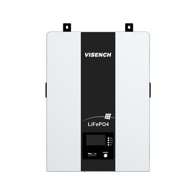Visench 3.2V 3.7V 48V 10kwh Paroi électrique 50Ah 100Ah 200Ah Batterie solaire à énergie lithium-ion Lifepo4 Batteries de stockage