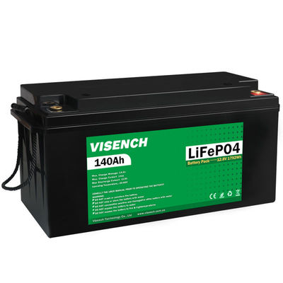 VS12.8-140 batterie LiFePO4 personnalisée 12.8V 140Ah 5000 cycles CE RoHs MSDS UN38.3