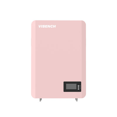 Parement à haute tension monté 51.2 V 200Ah Bms Lfp de cycle profond de stockage d'énergie solaire à domicile 48V 100Ah Lifepo4 batterie lithium-ion