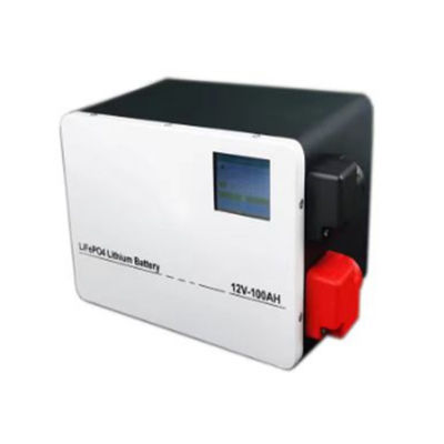 Parement à haute tension 12V 100Ah 200Ah Résidence stockage d'énergie solaire Lifepo4 Lfp Batterie Lithium Ion Fer Phosphate