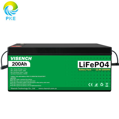 Visench Direct usine 12V 24V 100Ah 120Ah 200Ah profondeur 6000 cycles de vie de la batteriepo4