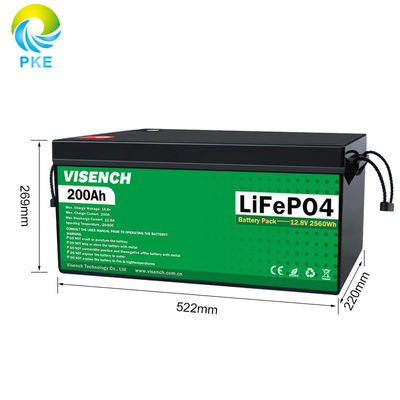 Visench Direct usine batterie de 48v 200Ah profonde 6000 cycles de vie solairepo4 batterie rechargeable Li-Ion de stockage d'énergie