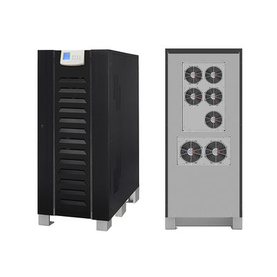 Dimensions mm 656 x 405 x 817 Visench Giant 3p1p 10KVA-40KVA UPS à basse fréquence numérique industriel