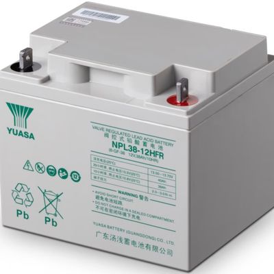 12V 24AH 38AH 65AH Gel à cycle profond Batterie au plomb-acide scellée Énergies solaires ininterrompues pour l'énergie électrique 125,8 Wh