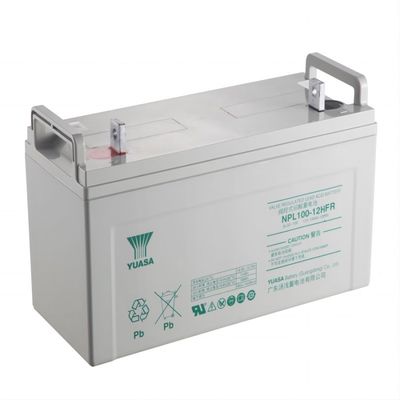 NPL100-12H PC Taïwan 12V 100A Taille de la batterie pour les alimentations électriques ininterrompues