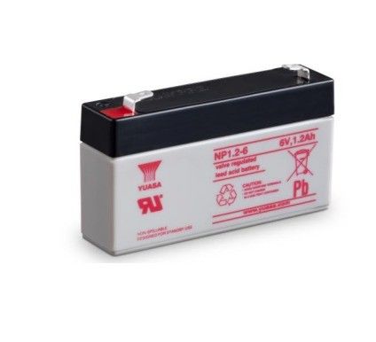 Batterie de stockage d'énergie rechargeable de 6v 1,2ah Batterie au plomb-acide adaptée aux appareils médicaux Générateurs d'oxygène