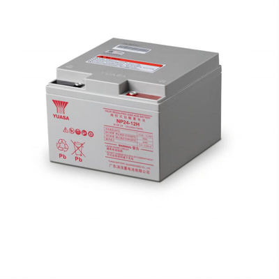 YUASA Np24-12 12V 24Ah Meilleur stockage d'énergie UPS batterie au plomb pour le système solaire et l'énergie électrique