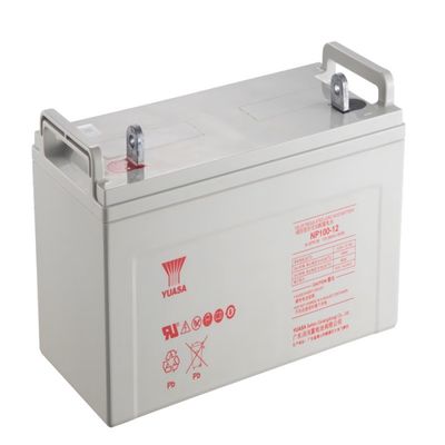 YUASA NP100-12 12V 100Ah Batterie rechargeable AGM UPS VRLA Batterie pour le système solaire / électricité