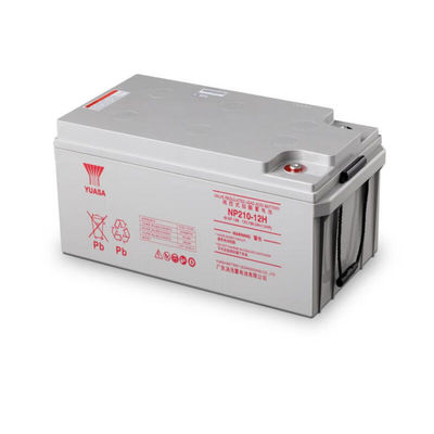 YUASA NP210-12 12V 210Ah Batterie rechargeable Meilleur stockage d'énergie Maintenance VRLA Batterie pour l'alimentation électrique UPS