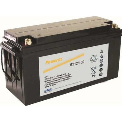 Batterie de stockage d'énergie à longue durée de vie S312-150/12V150AH pour l'hôte de protection contre les incendies et les UPS à écran continu