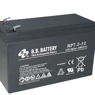 12V 7,2Ah batterie scellée batterie au plomb acide BB batterie BP7,2-12 VDC