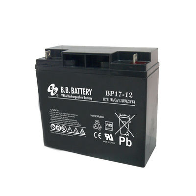Batterie au plomb à 12 volts 12V 17AH scellée Rechargeable Deep Cycle Ups Backup Remplacement de batterie au plomb