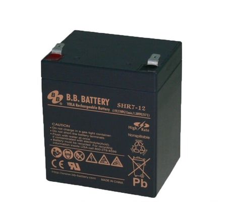 Batterie automobile à plomb acide de haute qualité de 12V 7Ah adaptée aux UPS