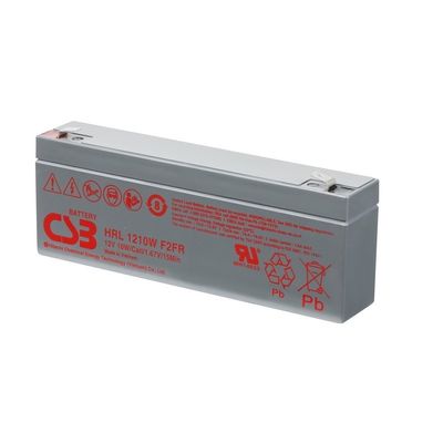 CSB HRL1210W Batterie 12V 10W Batterie au plomb acide scellée Batterie à haute vitesse Longue durée de vie
