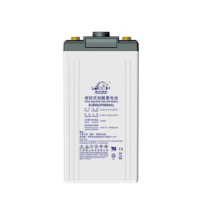 Durée de vie de 800h cycle profond AGM batterie solaire 2V pour UPS énergie électrique