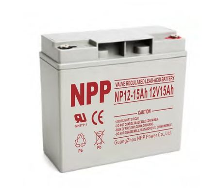 Conception sans entretien de la batterie au plomb-acide scellée pour les systèmes de sécurité et l'éclairage d'urgence