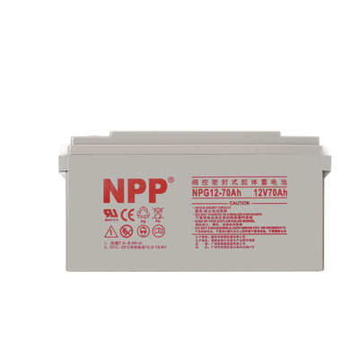 Cycle profond 12V 70ah 100ah soupape rechargeable régulée par gel batterie au plomb acide pour le stockage d'énergie