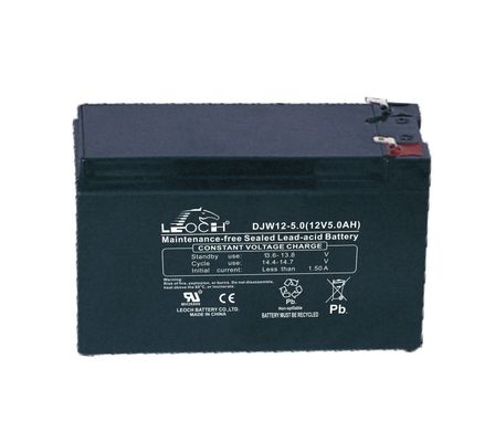 Batterie au plomb-acide de faible profil Compacte et fiable pour les applications sensibles à l'espace 12V5Ah