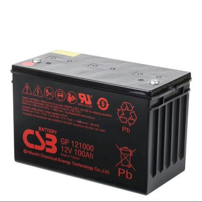 Batterie au plomb-acide scellée sans entretien de 12V 100Ah CSB GPL121000 pour une longue durée de vie