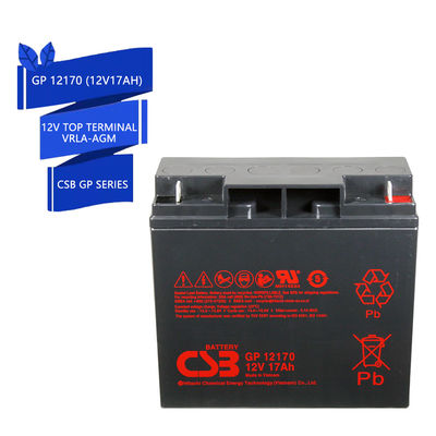 CSB GP12170 12V 17Ah VRLA batterie pour les systèmes UPS