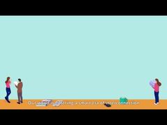 Santak ARRAY 3A3 PT 15~600KVA 400V Onduleur Industriel Modulaire de Secours en Ligne UPS